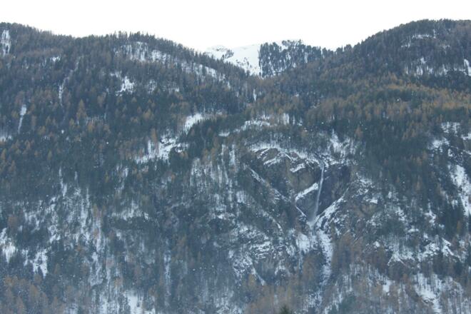Klettersteig vorm Haus.