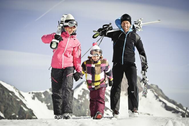 Familienskitag Stubai