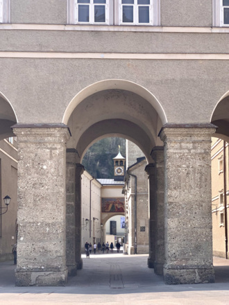 Arkaden des Hofbogengebäudes