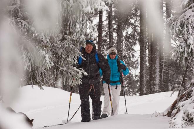 Schneeschuh wandern Stubai