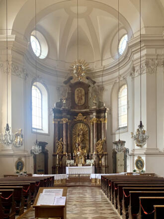 Sebastianskirche Innenraum