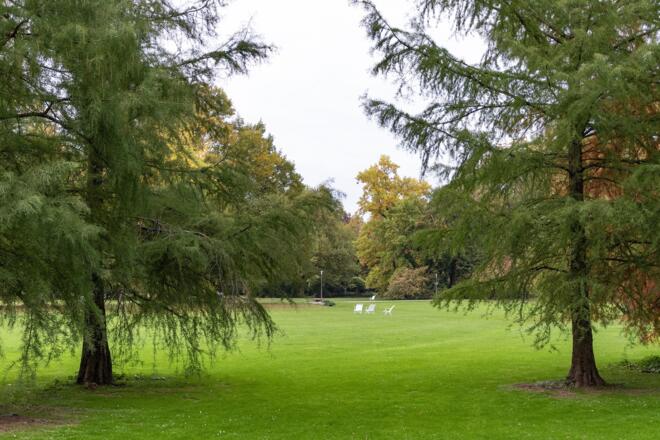 Blick in den Luitpoldpark | Bad Kissingen