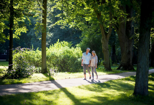Spaziergang im Luitpoldpark | Bad Kissingen
