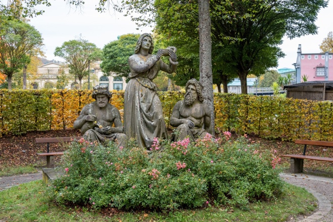 Hygea-Gruppe an der Lindesmühlpromenade | Bad Kissingen