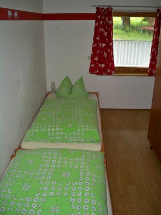 Kinderzimmer Ferienwohnung mit Balkon