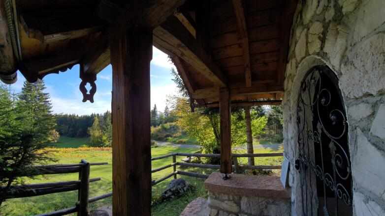 Hubertuskapelle auf der Schönalm in Puch