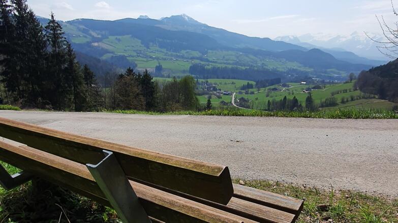 Aussicht auf das Wiestal
