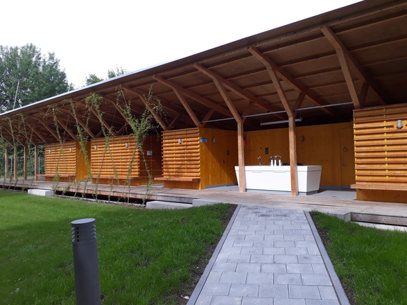 Sanitärgebäude Jugendzeltplatz Mammendorf