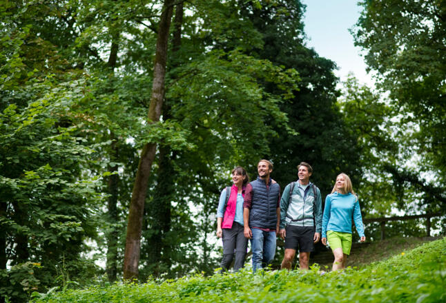 Wandergruppe in Bad Kissingen