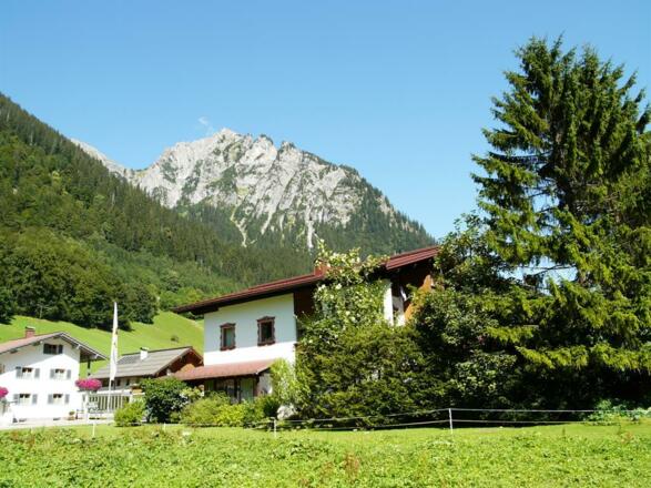 Haus Burtscher Sommer Blick Blisadonna