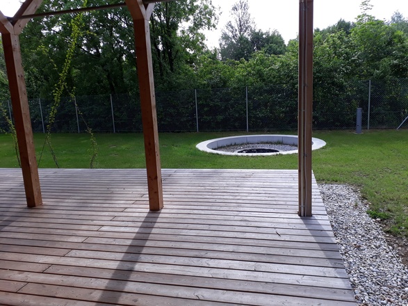 Grillplatz beim Sanitärgebäude Jugendzeltplatz Mammendorf