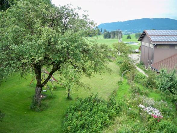 Blick aus dem Schlafzimmer FW Dachgeschoß