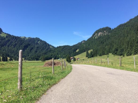 einige schöne flache Passagen