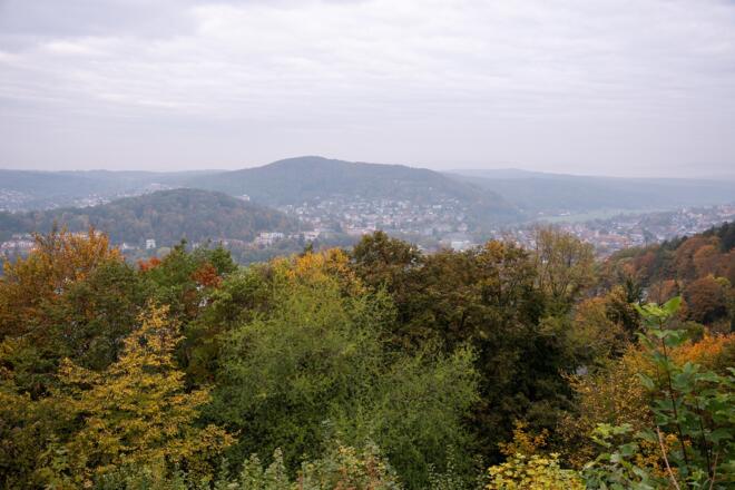 Ausblick von der Ruine Botenlauben | Bad Kissingen