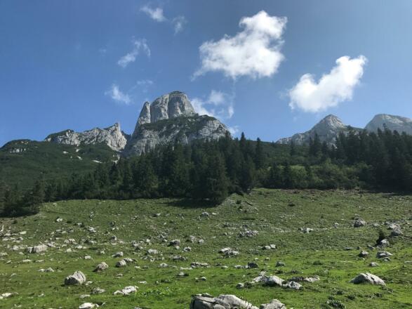 Herrliche Berglandschaft im Dachsteinmassiv