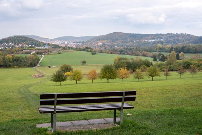 Ausblick an der Kolpingkapelle | Bad Kissingen