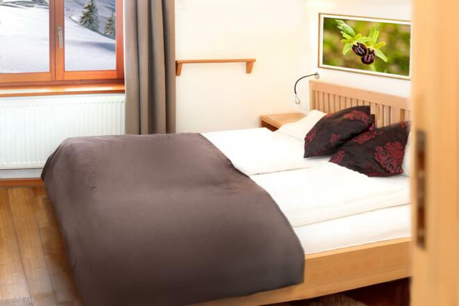 Biotel Amatschon Schlafzimmer