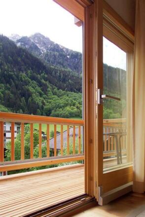 Biotel Amatschon Balkon