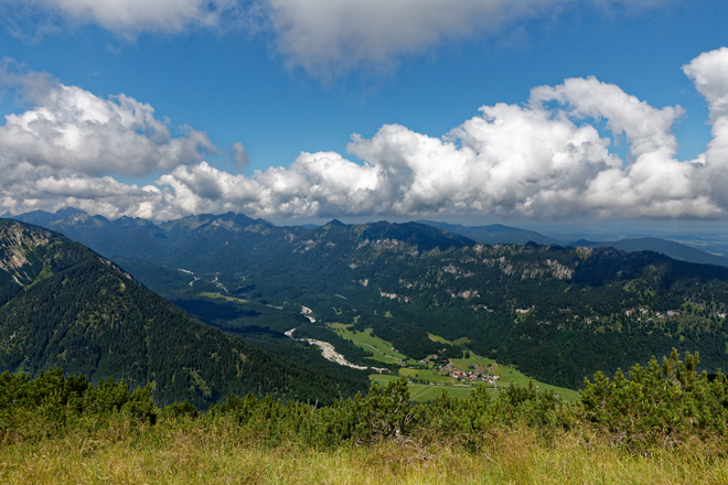 Blick ins Graswangtal