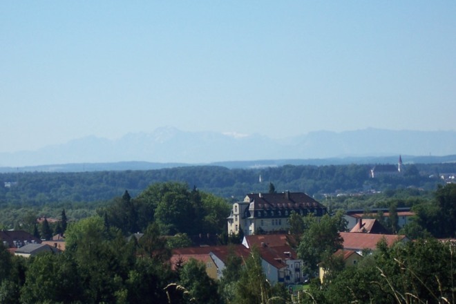 Ausblick bei Erlach