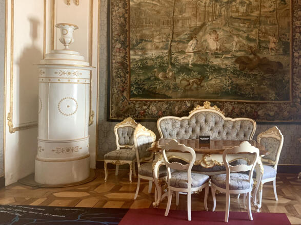 Schreibkabinett, Schatullenzimmer Salzburg Residenz