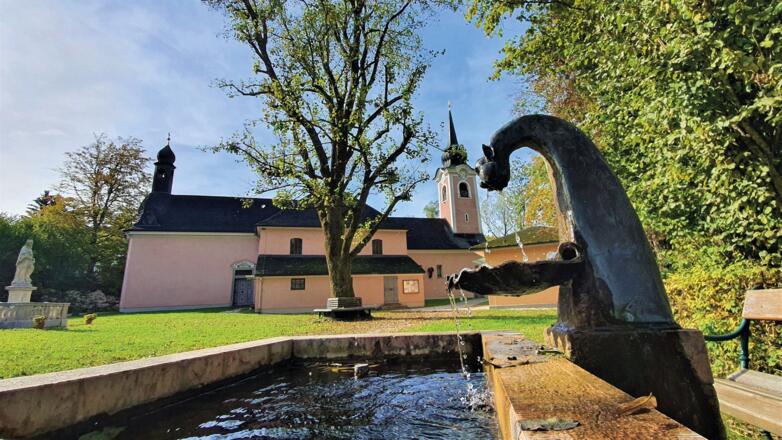Jakobsbrünnlein - Wallfahrtskirche St. Jakob am Thurn
