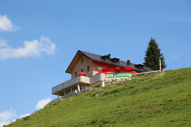 beim Aufstieg