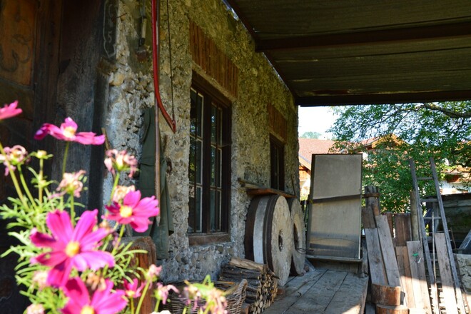Freilichtlichtausstellung Mühlenweg in Nußdorf am Inn