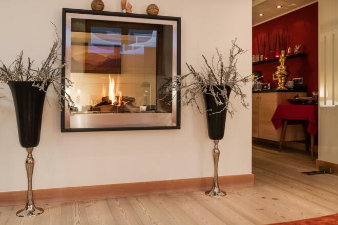 Hotel Guggis Zürs - Teebar-Wellnessbereich