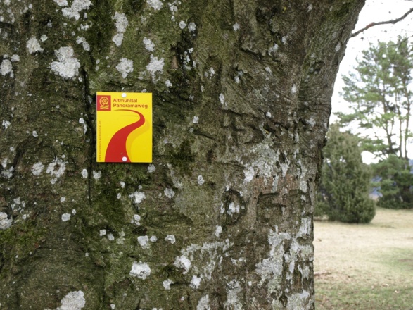 Beschriftung Altmühltal Panoramaweg