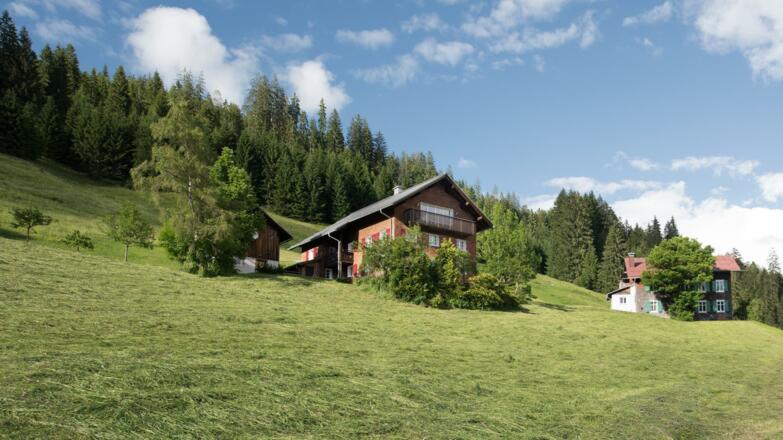 Vorsäßhütte - Haus Sommer