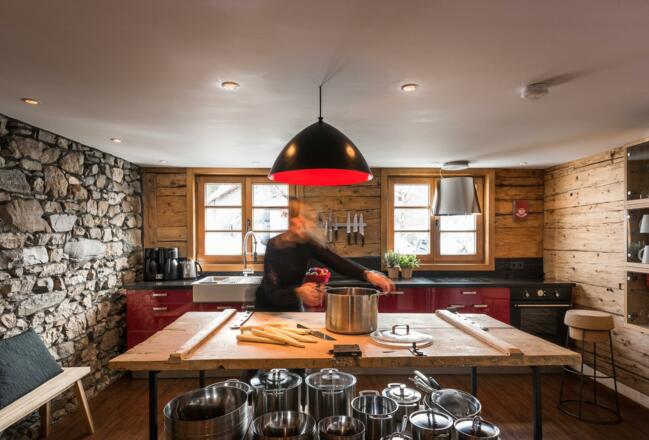 Vorsäßhütte - Küche