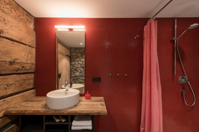 Vorsäßhütte - Badezimmer