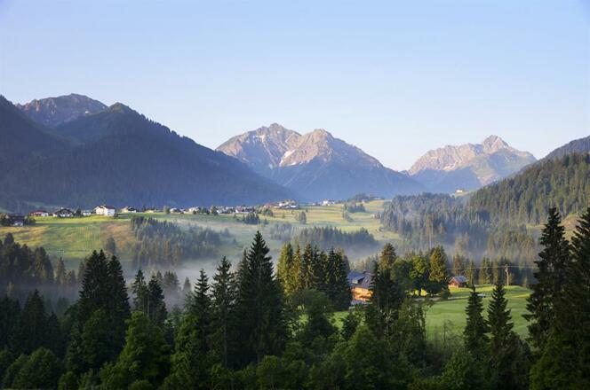 Ausblick nach Süden im Sommer