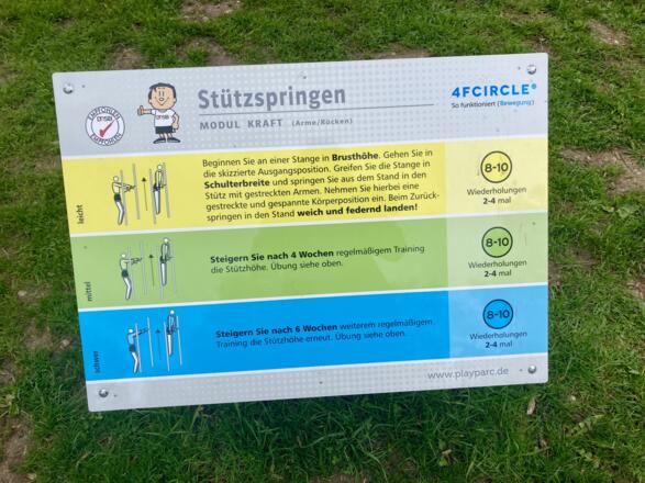 Anleitung zum Stützspringen
