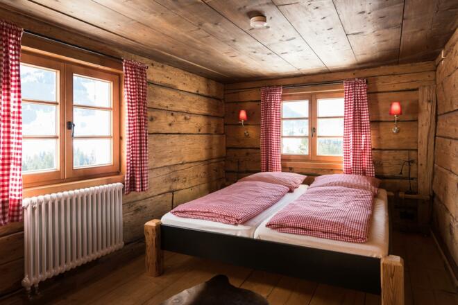 Vorsäßhütte - Doppelbett