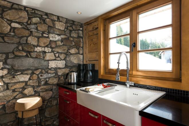 Vorsäßhütte - Küche Waschbecken