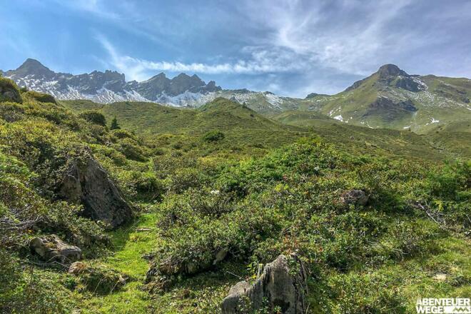 Wanderung von der Biberalm zur Schlossalm Bergstation.