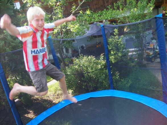 Spaß im Trampolin