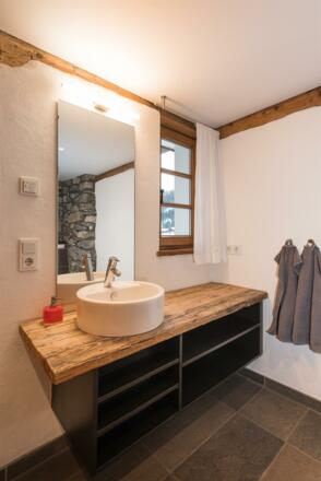 Vorsäßhütte - Badezimmer Waschbecken