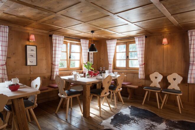 Vorsäßhütte - Essbereich