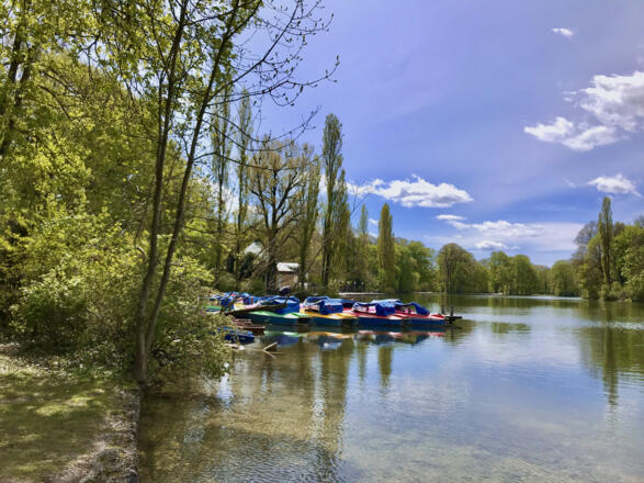 Ruder- und Tretbootverleih am Kleinhesseloher See