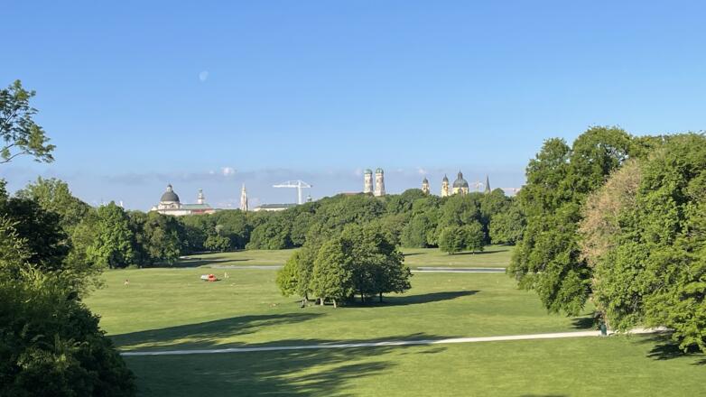 Aussicht vom Monopteros