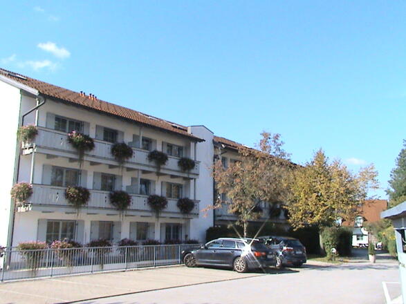 Parkplatz und Zugang