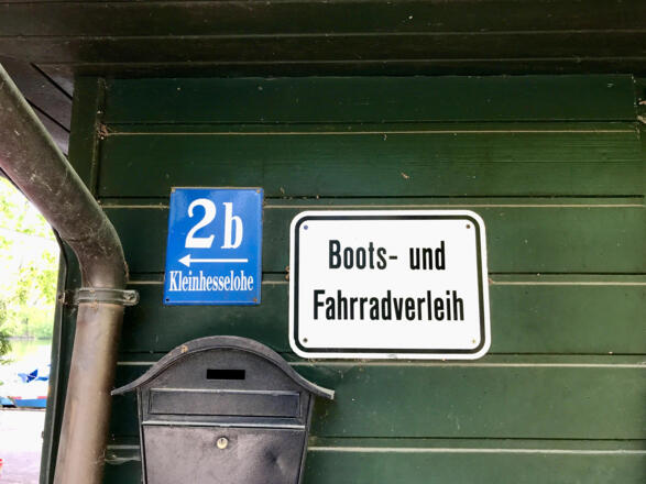 Ruder- und Tretbootverleih am Kleinhesseloher See