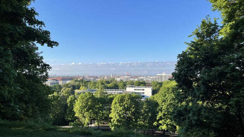 Blick vom Luitpoldhügel
