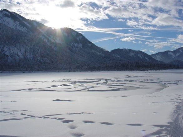 Weitsee im Winter