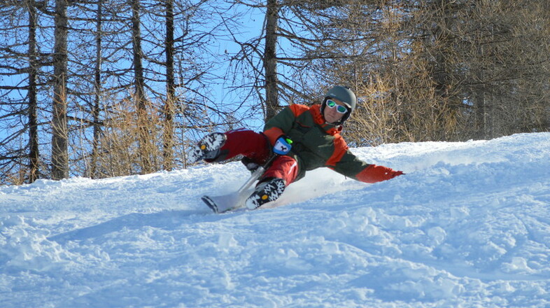 Schneeschuhe Ski Schlittel SNOOC virage couche