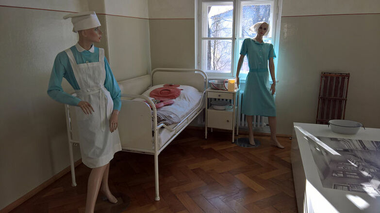 Ein ehemaliges Patientenzimmer