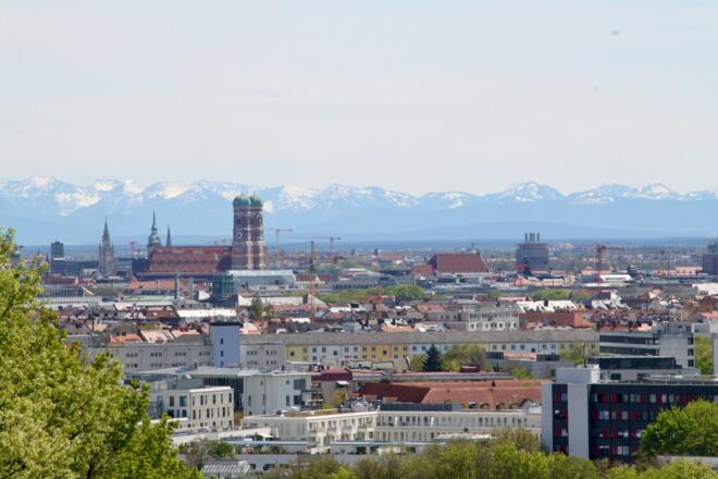 Aussicht Olympiaberg